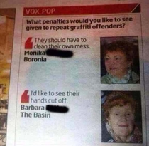 Barbara knows how to handle crime