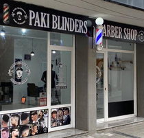 Barber shop in Spain