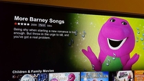 Barney has a dark side