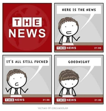 Basically any news channel these days smh
