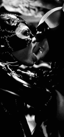 Batman Returns with Michelle Pfeiffer amp Michael Keaton I think this was the hottest scene in all the series so far