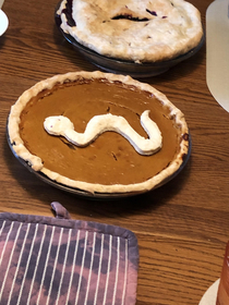 Be careful this thanksgiving theres pumpkin pie-thons lurking around