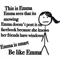 Be like Emma