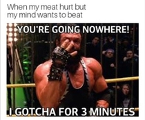 Beating ya meat is pretty neat