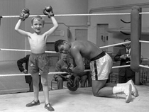 Because Muhammad Ali dominates a child wouldnt sound quite as nice