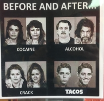 BEFORE AND AFTERTACOS