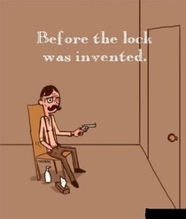 Before the lock was invented