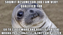 Being unemployed sucks