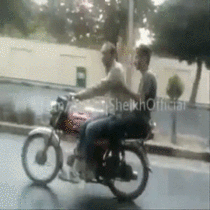 Best motorcycle trick ever