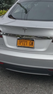 Best Tesla license plate