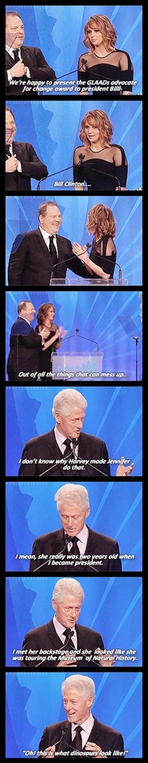 Bill Clinton amp Jennifer Lawrence