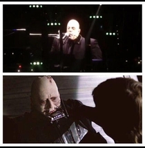 Billy Joel looks like Darth Vader dying
