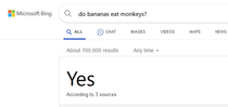 Bing really gives the best answers