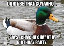 Birthday Advice