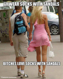 Bitches Love Socks With Sandals