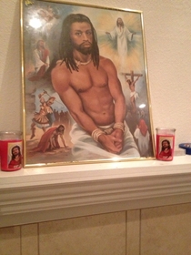 Black Jesus Protector of my apartment
