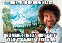 Bob Ross did it before it was cool