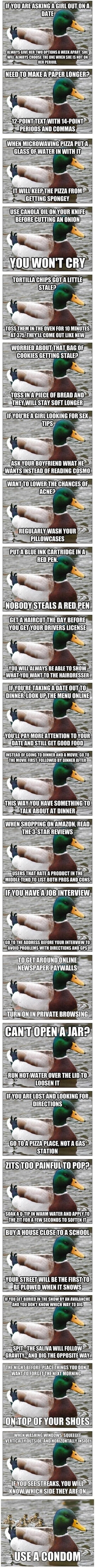 Bringing Actual Advice Mallard back to its roots