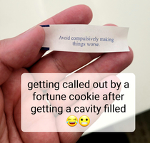 Called out by a cookie