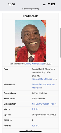 Can we all take a second to admire Don Cheadles Wikipedia photo