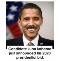 Candidate Juan Bahama