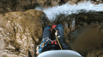 Canyoning keeps your adrenaline glands in shape