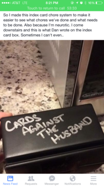 Cards Against the Husband