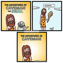 Caveman and Seal