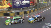 Chinese car race goes wrong