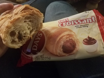 Chocolate in the picture vs in the croissant