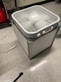 Classroom invention to purify the air and stop Covid spread