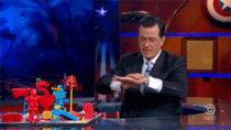 Colbert board game flip