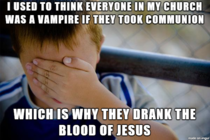 Communion confused me as a child