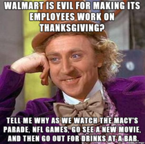 Condescending Wonka on Wal-Mart