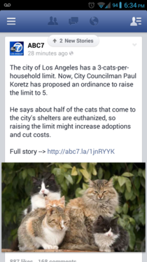 Congratulations redditors of LA You have unlocked two additional cats