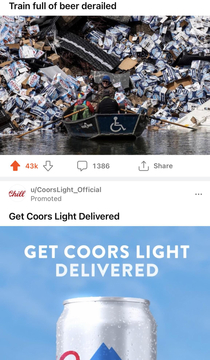 Coors is getting creative with advertising