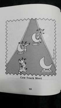 Cow Track Meet from Scraps by Trevor Moore