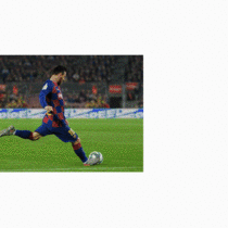 Created this loop from  photos I found online by googling Lionel Messi kick