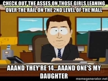 Dads of teenage girls will understand