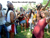 Dance Like Noboodys Washing