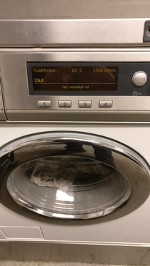Danish washing machines are so judgemental