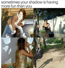Darn shadows