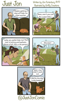 Dating with a dog