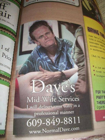 Daves Midwife Services - Totally Professional