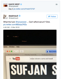 deadmau calls out Kanye West on pirating  worth of music software