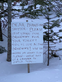 Dear Phantom Shitter