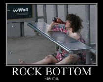 Definition of Rock Bottom