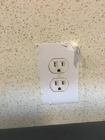 Desperately trying to find a way to charge my computer at the airport Saw this