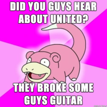 Did you guys hear about what United did