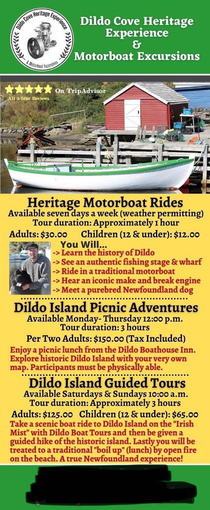 Dildo Island Motorboat Excursions